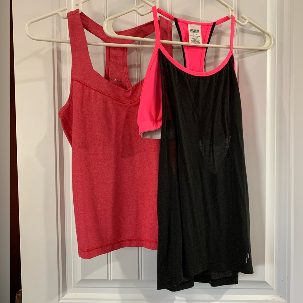2 work out tank tops Sz Small